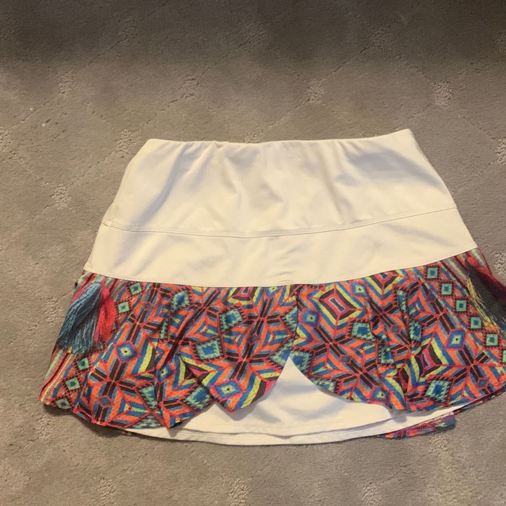 Lucky in Love tennis skirt with built in shorties Size XS 0-2